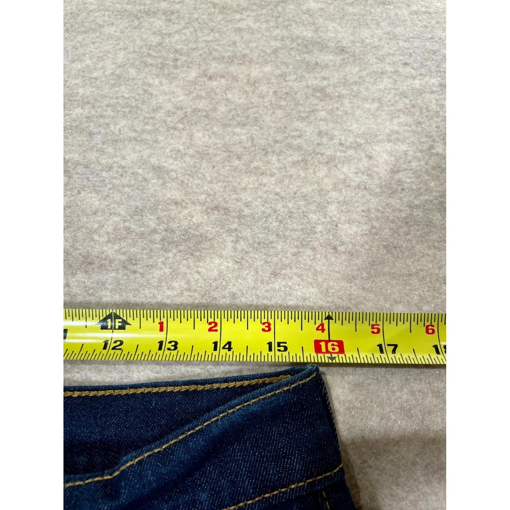 Levi's 505 Regular Jeans Mens 32x30 Blue Denim Cotton Mid Rise Straight Leg - Picture 10 of 16